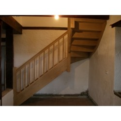 Escalier en bois de Chêne