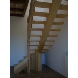 Escalier bois de Frêne